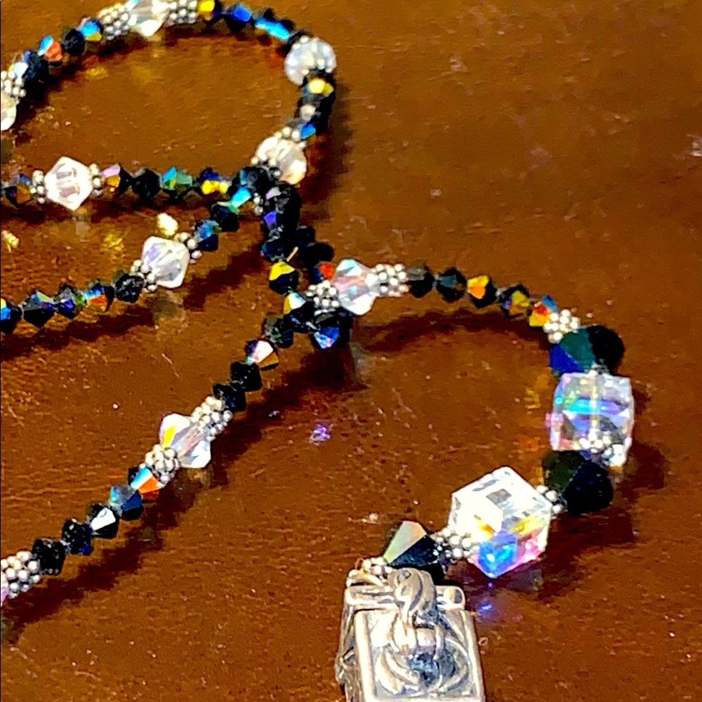 Swarovski Prayer Necklace